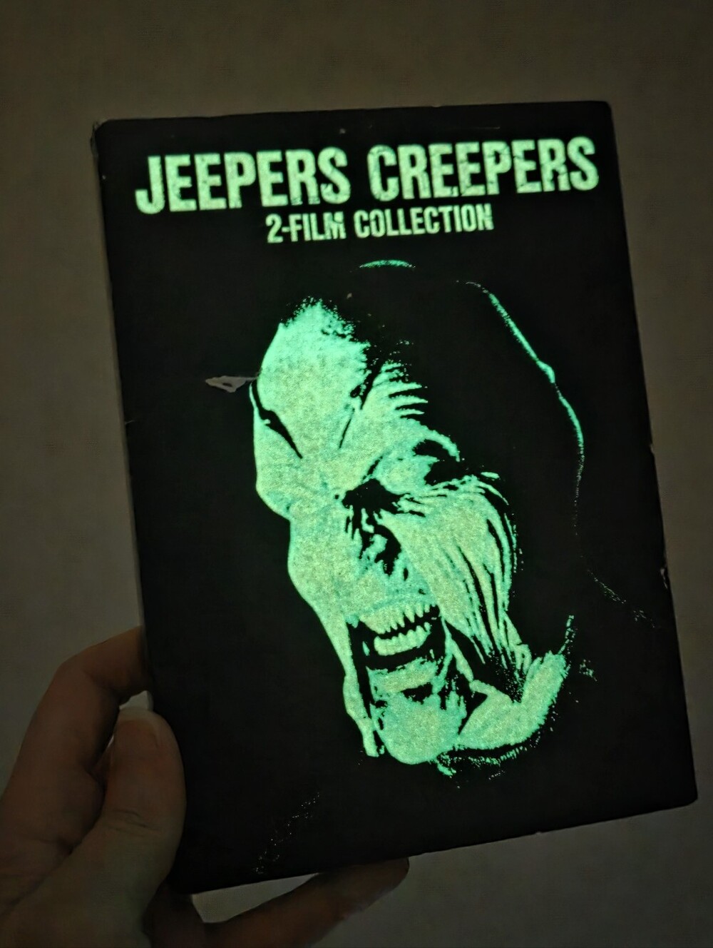 Jeepers Creepers 1 & 2 DVD New Horror Slasher With Rare Glow Slip Cover